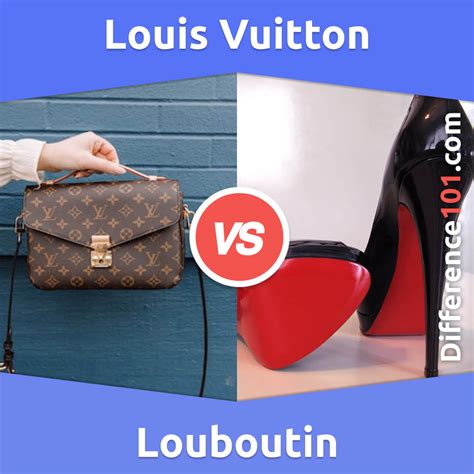 louis vuitton shoes vs louboutin.